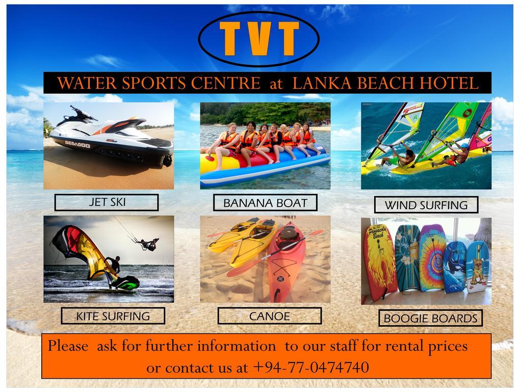 Lanka Beach Hotel Ettukala Eksteriør billede