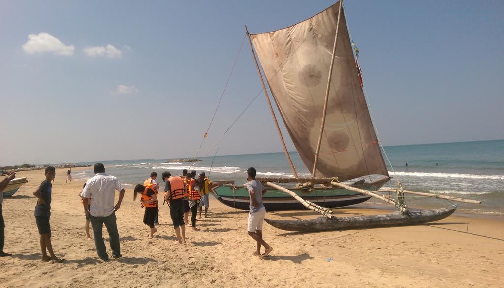 Lanka Beach Hotel Ettukala Eksteriør billede